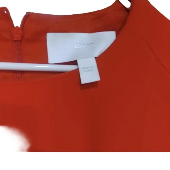 Boss Orange Tangerine Orange Sleeveless Shift Sleeveless Dress sz L / 14? - Picture 4 of 6